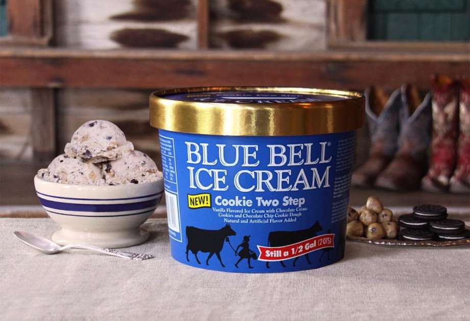 Blue Bell recalls cookie dough ice cream for Listeria food poisoning risk.