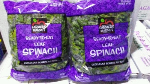 Horton Fruit Co. Recalls Bagged Spinach for Listeria Risk