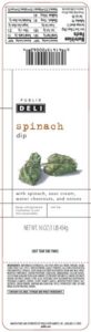 Publix Spinach Dip Barcode