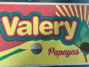 Valery® Maradol papayas