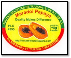 Maradol Papaya recall