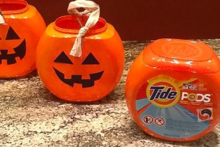 Halloween Buckets Are Why Laundry Pods Are Still a Problem