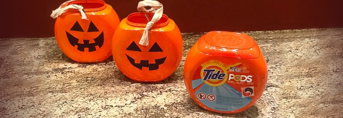 Halloween Buckets Are Why Laundry Pods Are Still a Problem - Daily ...