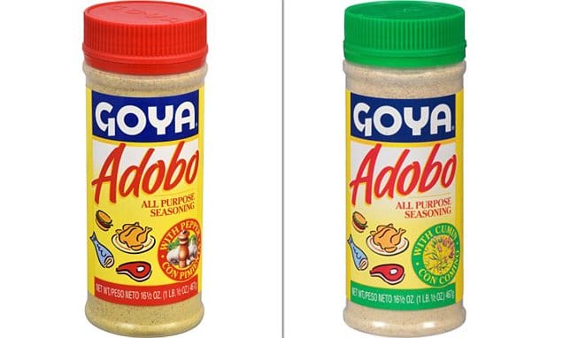 Goya de Puerto Rico Recalls Adobo for Salmonella Risk