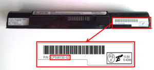 Fujitsu laptop recall Product number