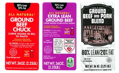 15,000 Pounds of Ground Beef Recalled for E. Coli