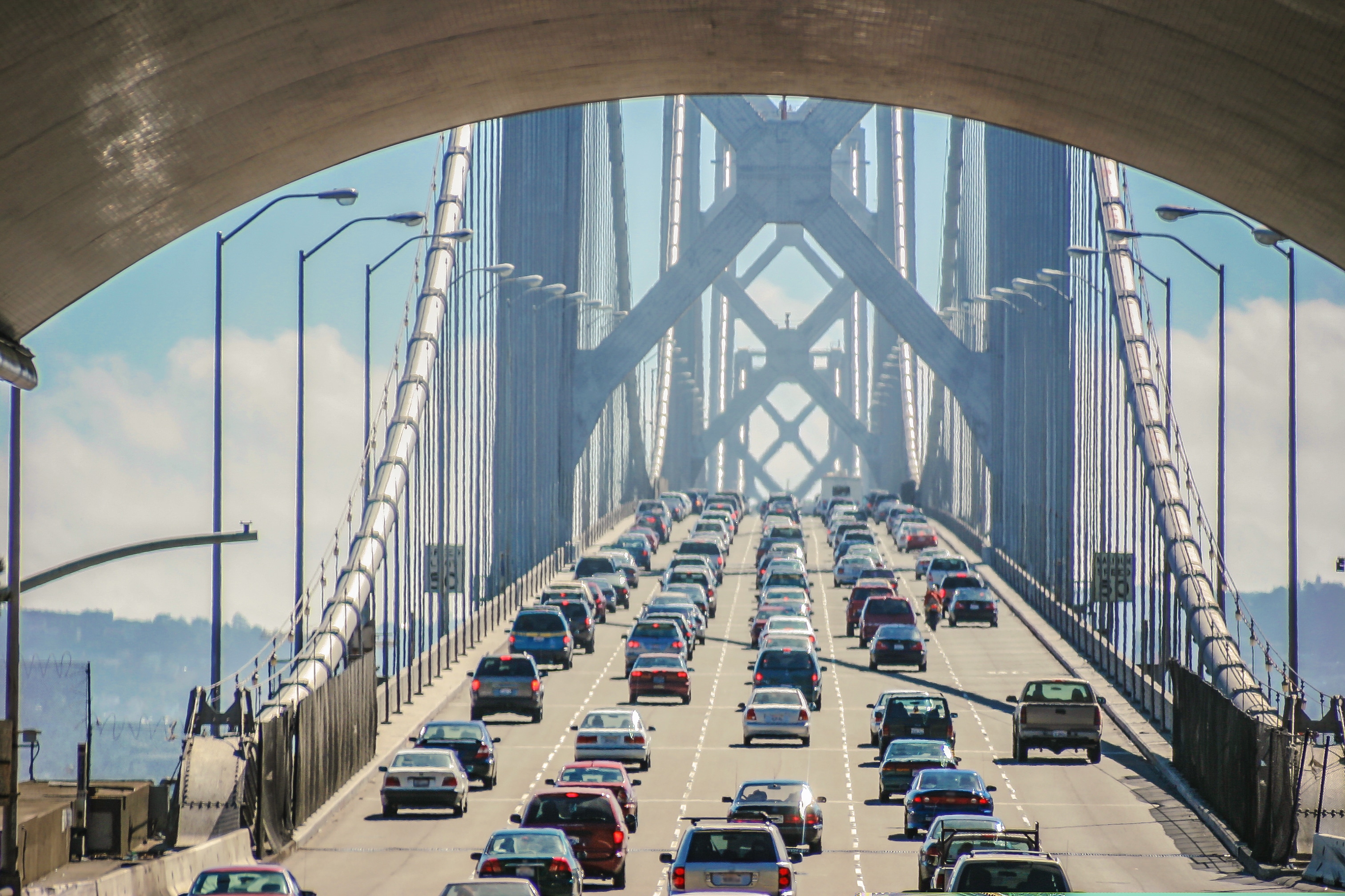 bay bridge traffic report