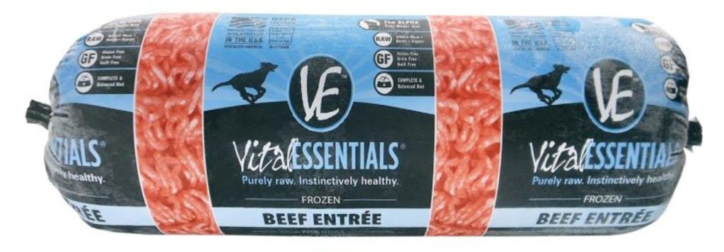 Vital Essentials Frozen Dog Food Recalled for Salmonella Risk