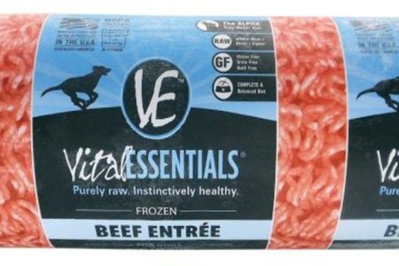 Vital Essentials Frozen Dog Food Recalled for Salmonella Risk
