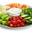 Fresh vegetable platter