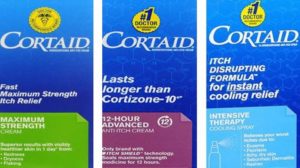 Cortaid creams and sprays