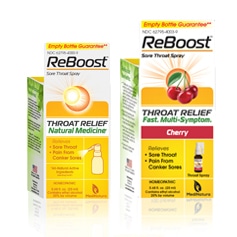 Reboost Sore Throat Spray