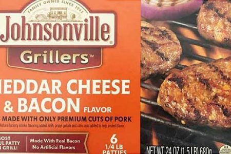 Johnsonville Sausage Patties Cheddar Cheese