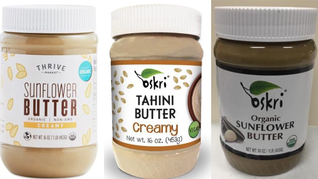 Oskri Organics Corp. Recalls All Nut Butters for Listeria Risk