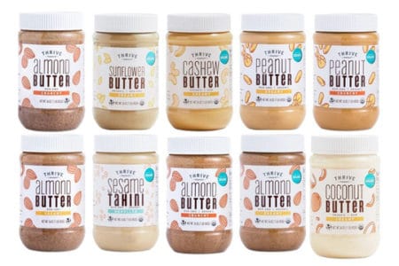 Thrive Market Recalls All Unexpired Nut Butters for Listeria Risk
