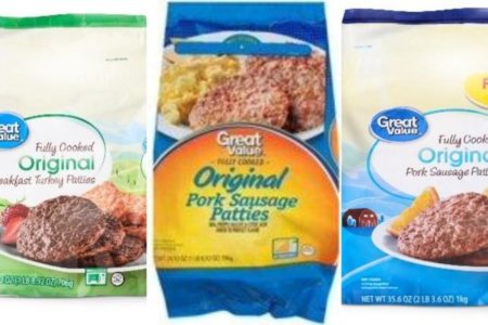 Walmart Sausage Patties Recalled for Salmonella Risk
