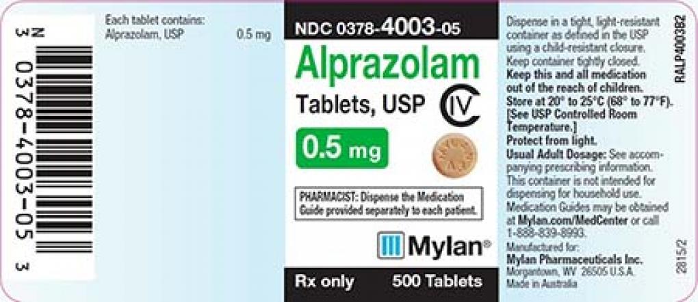 Xanax Recalled Due to Foreign Substance and Infection Risk