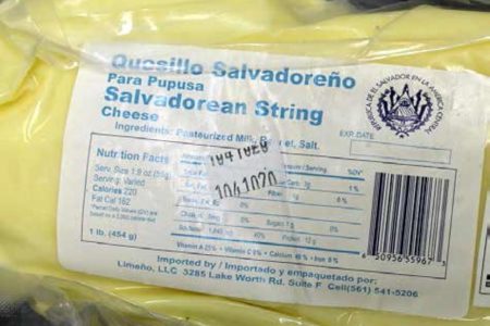 Salvadorean Cheese for Pupusas Recalled After Tests Find Listeria