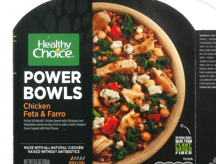 Healthy Choice Power Bowls Recalled for Rock Contamination Risk