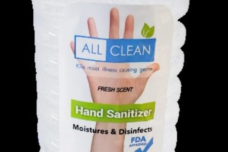 All Clean Hand Sanitizer Recalled for Toxic Methanol