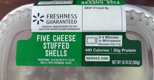 Five Cheese Stuffed Shells Recalled for Listeria Risk