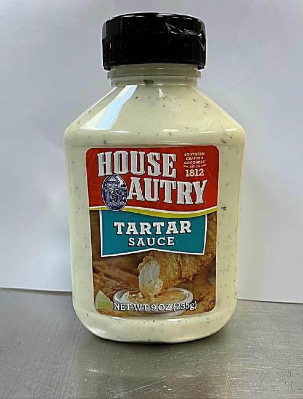 House-Autry Tartar Sauce Recalled for Spoilage Risk