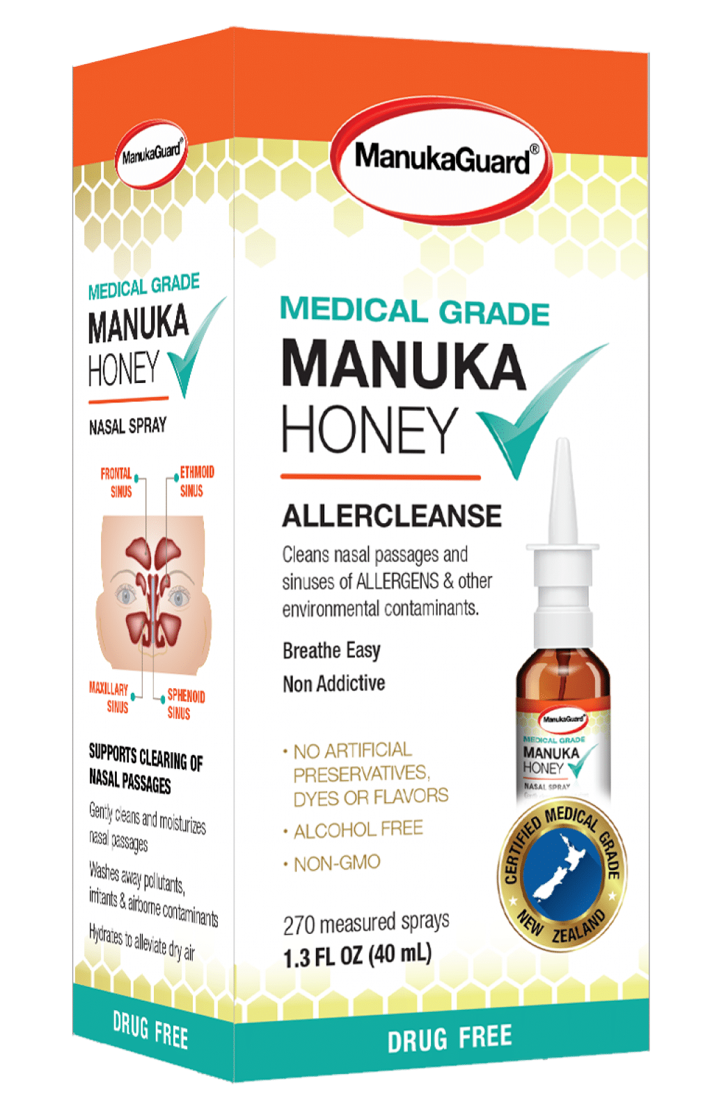 ManukaGuard Allercleanse Nasal Spray Recalled for Fungal Infection Risk