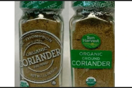 Organic Ground Coriander Recalled for Salmonella Risk