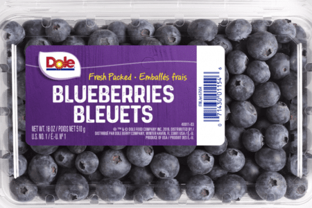 Dole Recalls Fresh Blueberries for Risk of Parasite Contamination