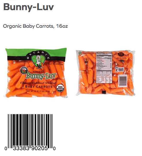 Bunny-Luv Carrot Recall for Salmonella
