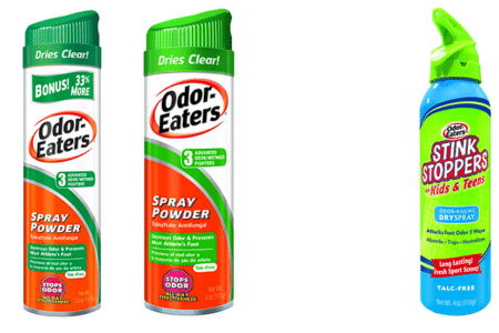 Odor-Eaters Foot Sprays Recalled for Toxic Benzene