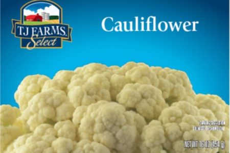 TJ Farms Select Frozen Cauliflower Recalled for Listeria Risk