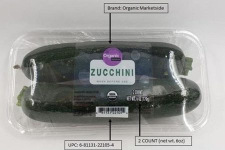 Walmart Pulls Organic Zucchini in 18 States For Salmonella Risk