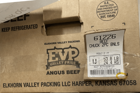 Elkhorn Valley Recalls Angus Beef Chuck for E. coli Risk