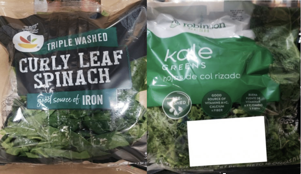 Bagged Kale, Spinach, Collard Greens Recalled for Listeria Risk