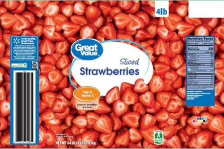 Great Value Strawberry Recall