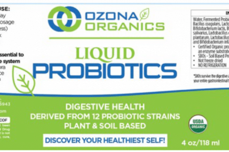 Ozona Organics Recalls Probiotics for Infection Risk