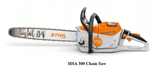 STIHL Recalls 2,800 Chainsaws for Laceration Hazard