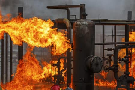 Chemical Plant Fire in Shepherd, Texas Injures 1 Worker