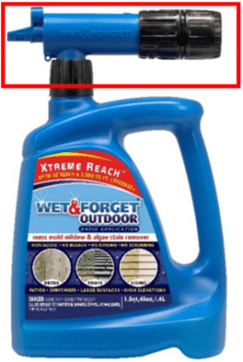 Wet & Forget Recalls 2.7 Million Bottles of Outdoor Stain Remover