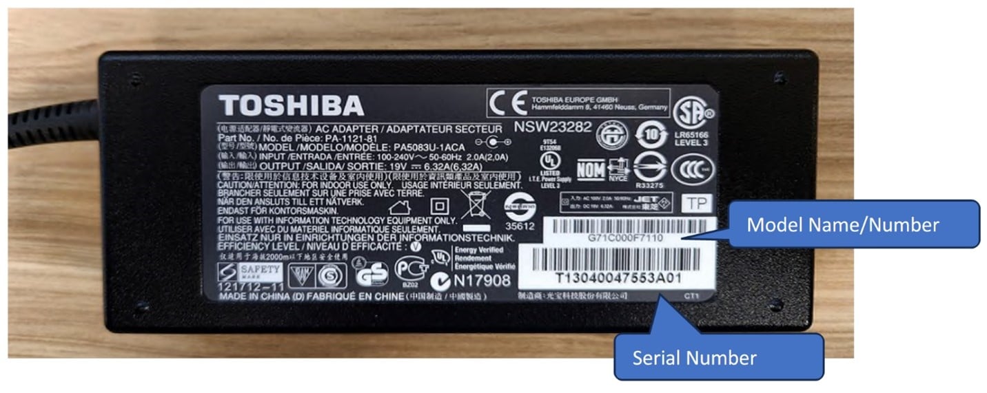 Toshiba Laptop AC Adaptors Recalled After 43 People Burned