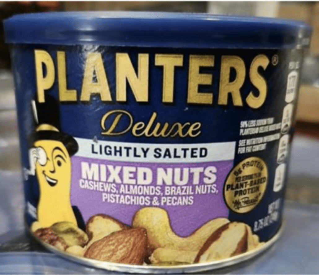 Planters Nuts Recalled in 5 States for Listeria Risk