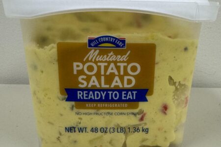 Hill Country Fare Mustard Potato Salad Recalled in Texas