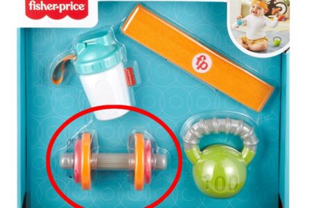 Fisher-Price Recalls Baby Bicep Gift Set for Choking Hazard