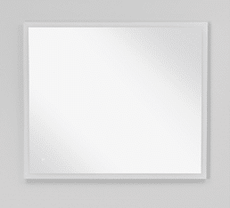 Recalled Allen + Roth frameless dimmable LED wall mirror, model 75-104